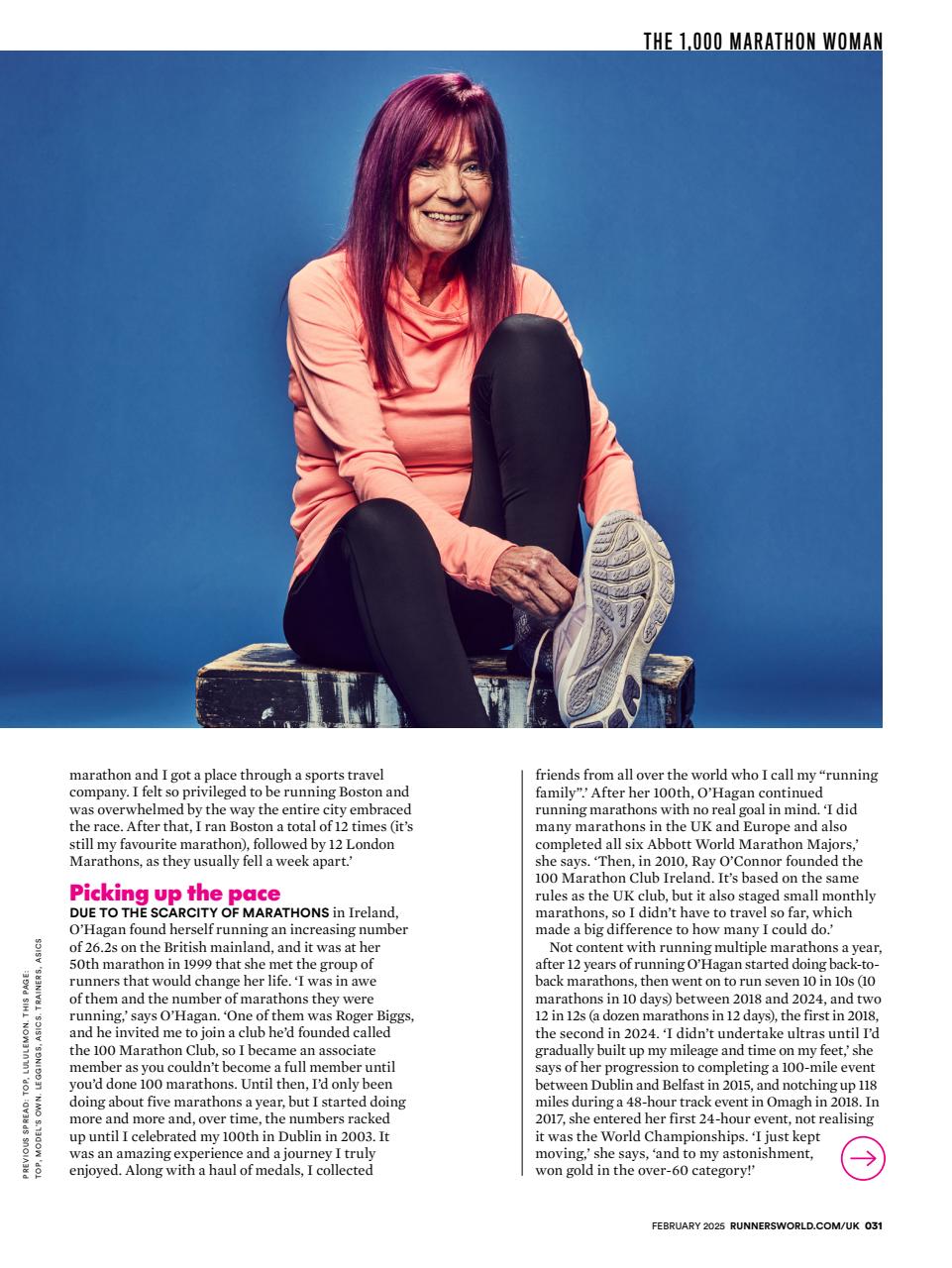 Runner's World Preview Pages