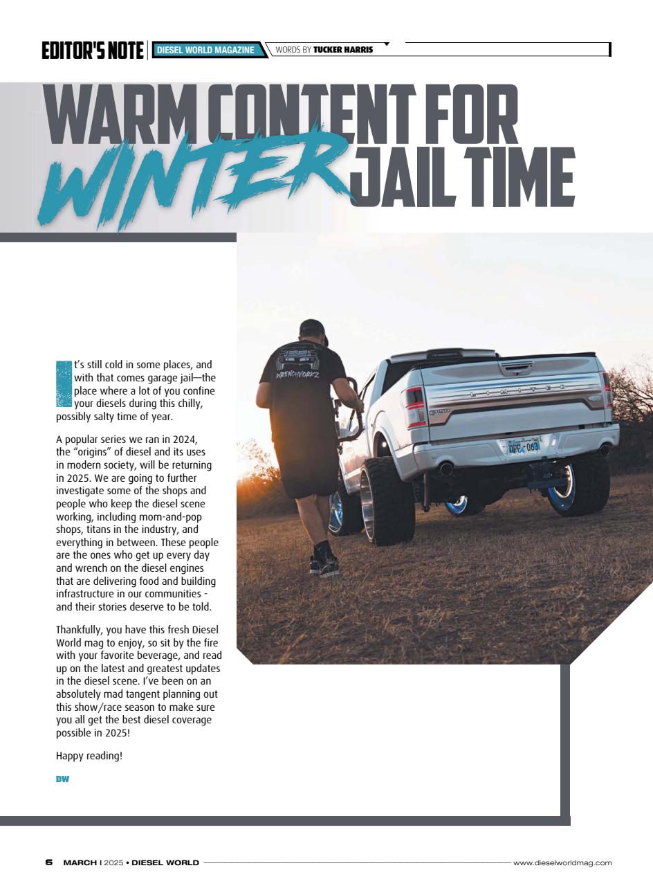 Diesel World Preview Pages