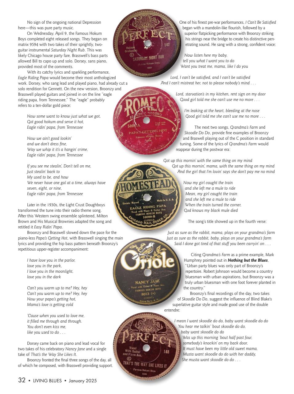 Living Blues Preview Pages