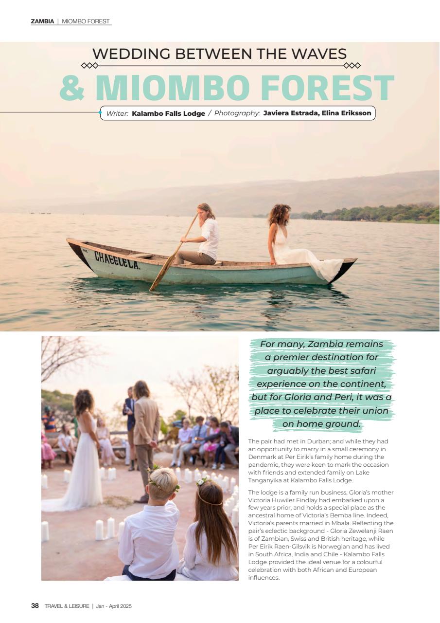 Travel & Leisure Zambia & Zimbabwe Preview Pages