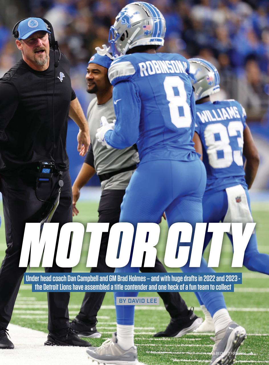 Beckett Football Magazine Preview Pages