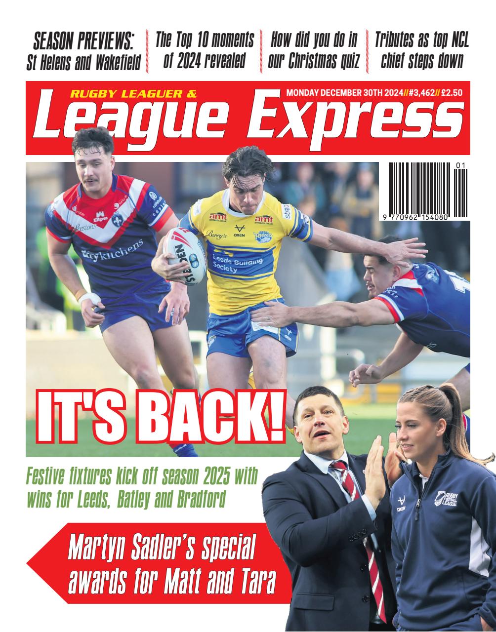 League Express Preview Pages