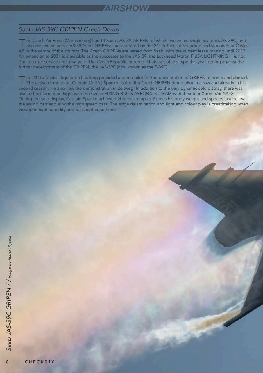 CHECKSIX - The Military Aviation Journal Preview Pages