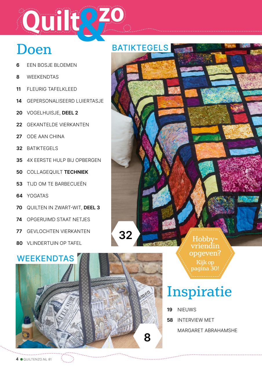 Stitch & Quilt (Quilt & Zo) Preview Pages