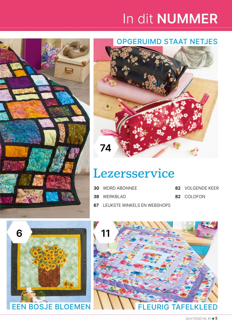 Stitch & Quilt (Quilt & Zo) Preview Pages