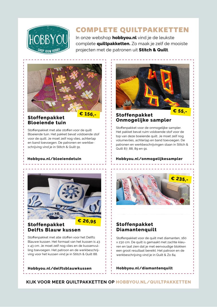 Stitch & Quilt (Quilt & Zo) Preview Pages