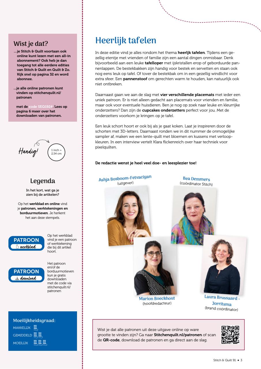 Stitch & Quilt (Quilt & Zo) Preview Pages