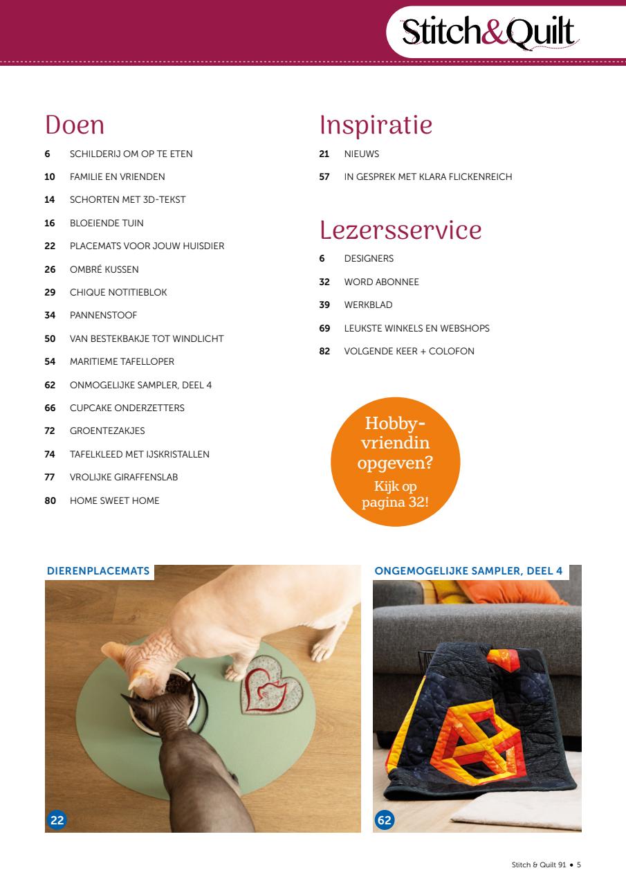 Stitch & Quilt (Quilt & Zo) Preview Pages