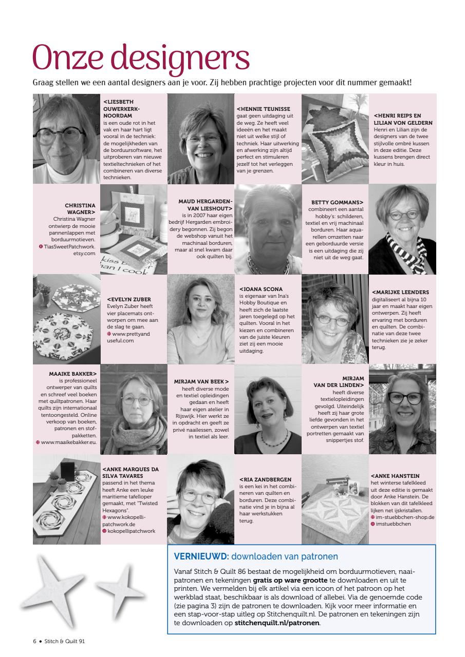 Stitch & Quilt (Quilt & Zo) Preview Pages