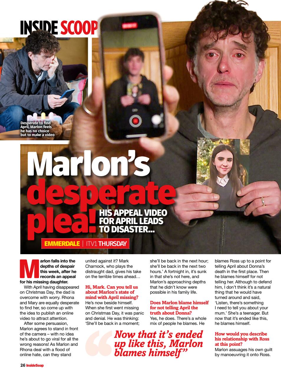 Inside Soap Preview Pages