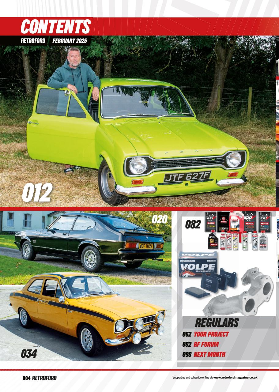 Retro Ford Preview Pages