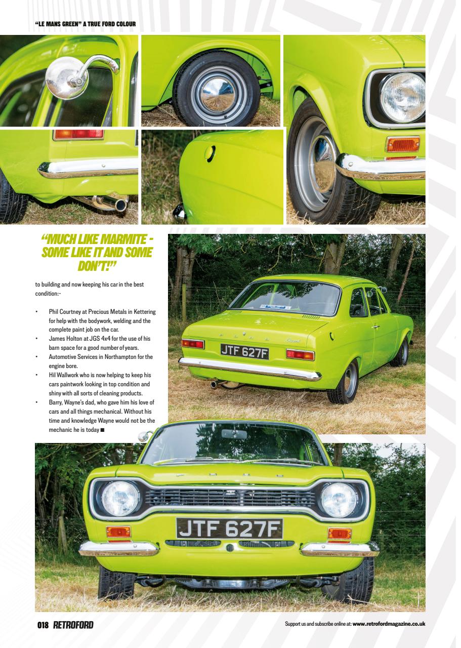 Retro Ford Preview Pages