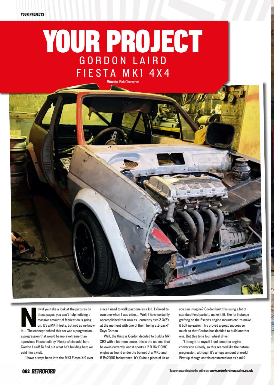 Retro Ford Preview Pages