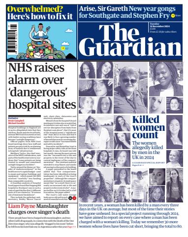 The Guardian Newspaper issue Tuesday, 31 December 2024
