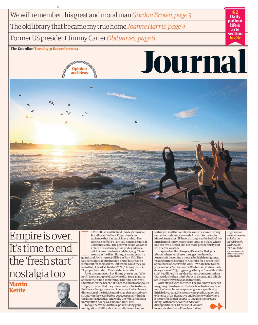 The Guardian Newspaper Preview Pages