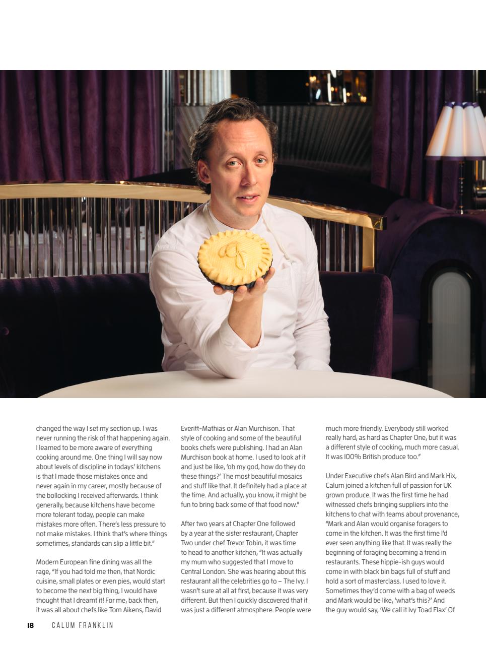 Chef & Restaurant Magazine Preview Pages