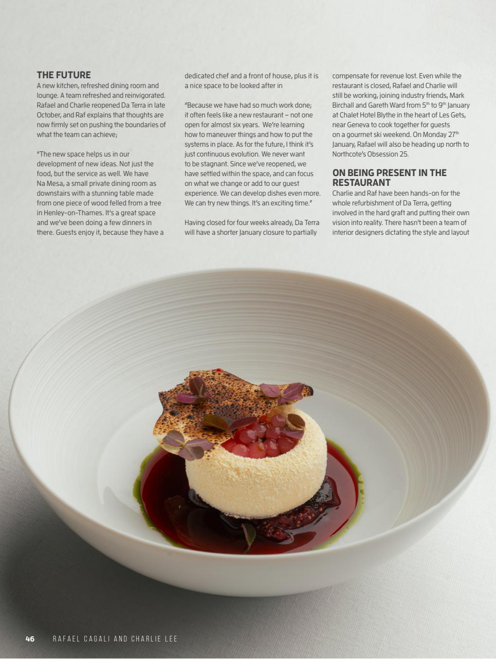 Chef & Restaurant Magazine Preview Pages