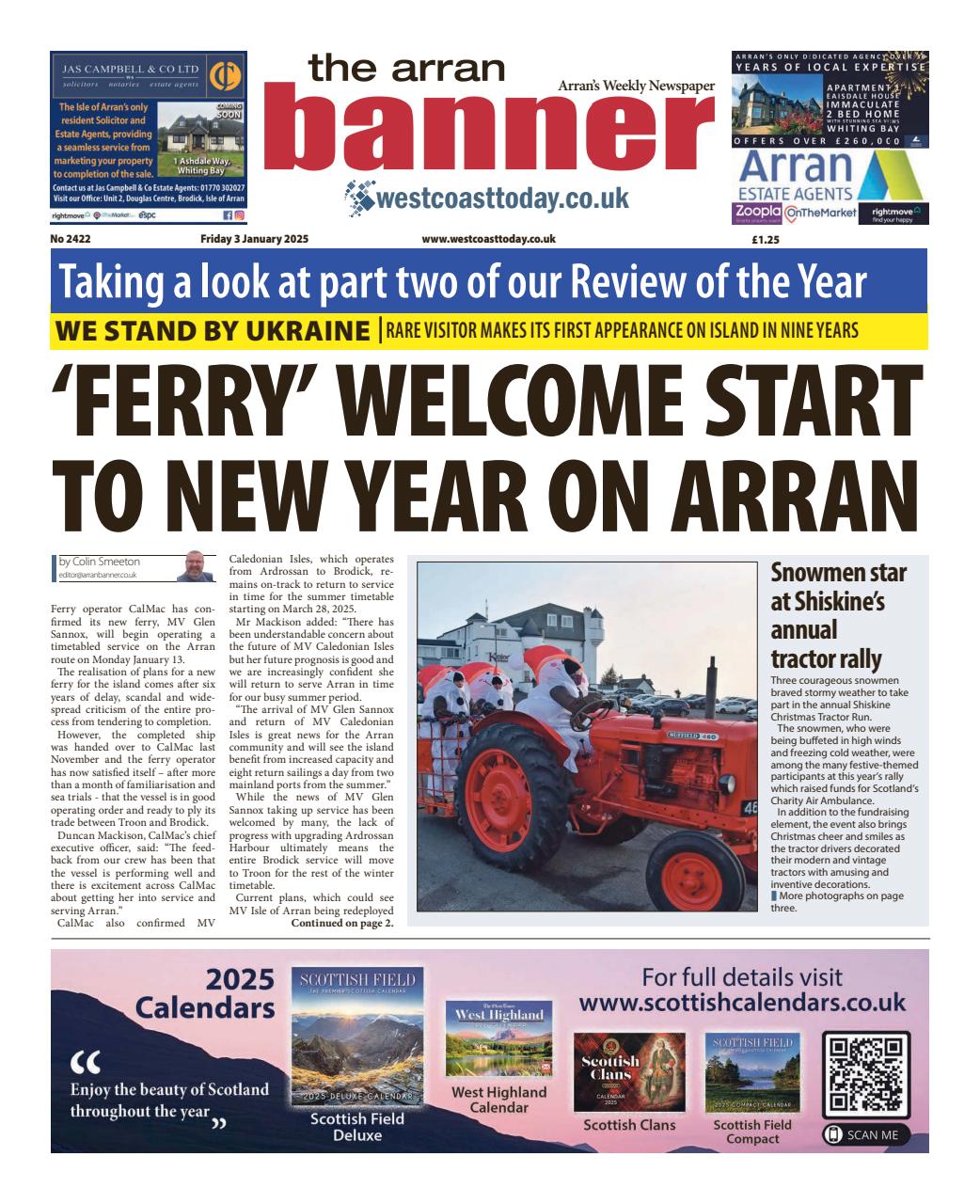 Arran Banner Preview Pages