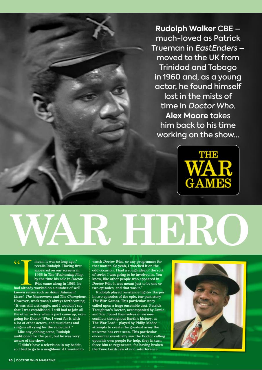 Doctor Who Magazine Preview Pages