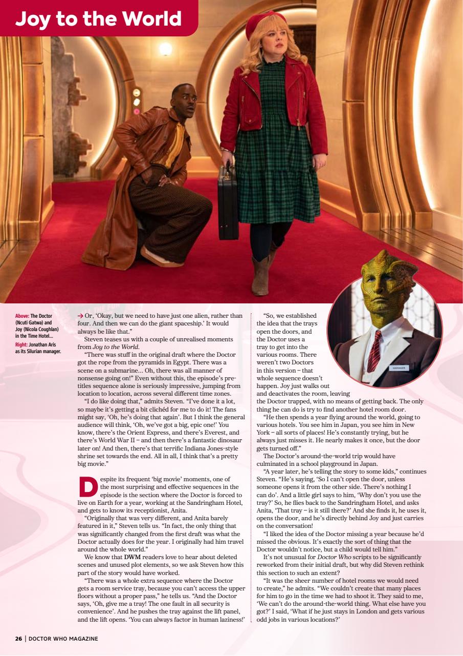 Doctor Who Magazine Preview Pages
