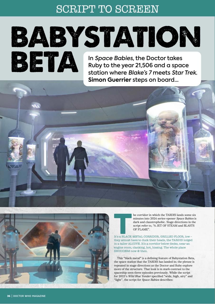 Doctor Who Magazine Preview Pages