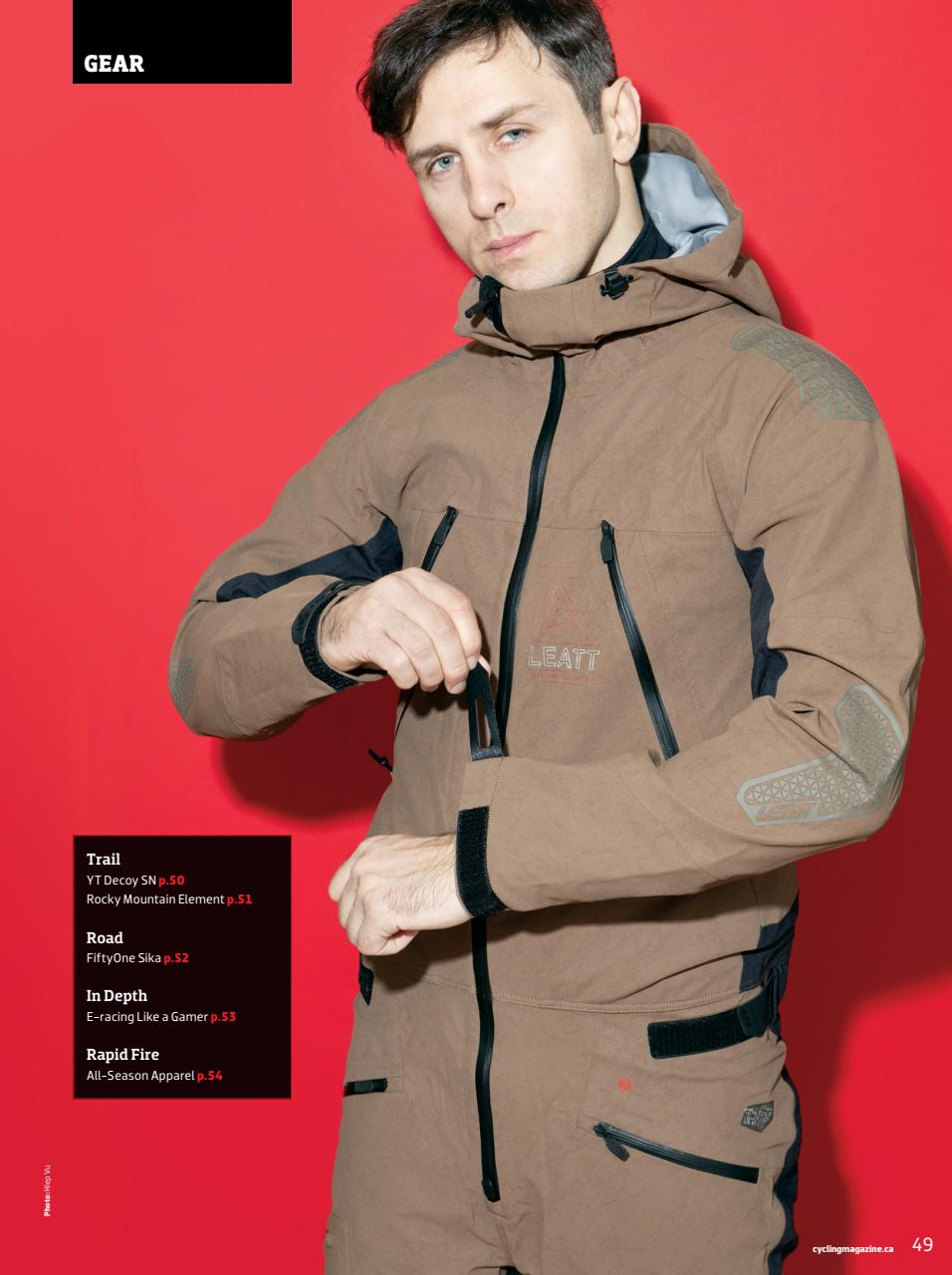 Canadian Cycling Magazine Preview Pages