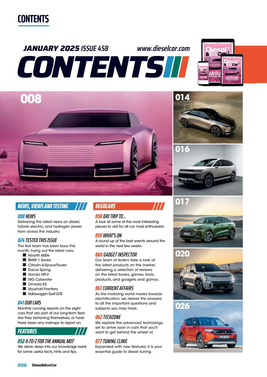Diesel&EcoCar Magazine Preview Pages