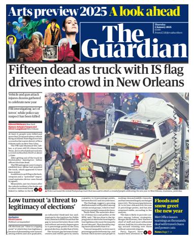 The Guardian Newspaper issue Thursday, 02 January 2025
