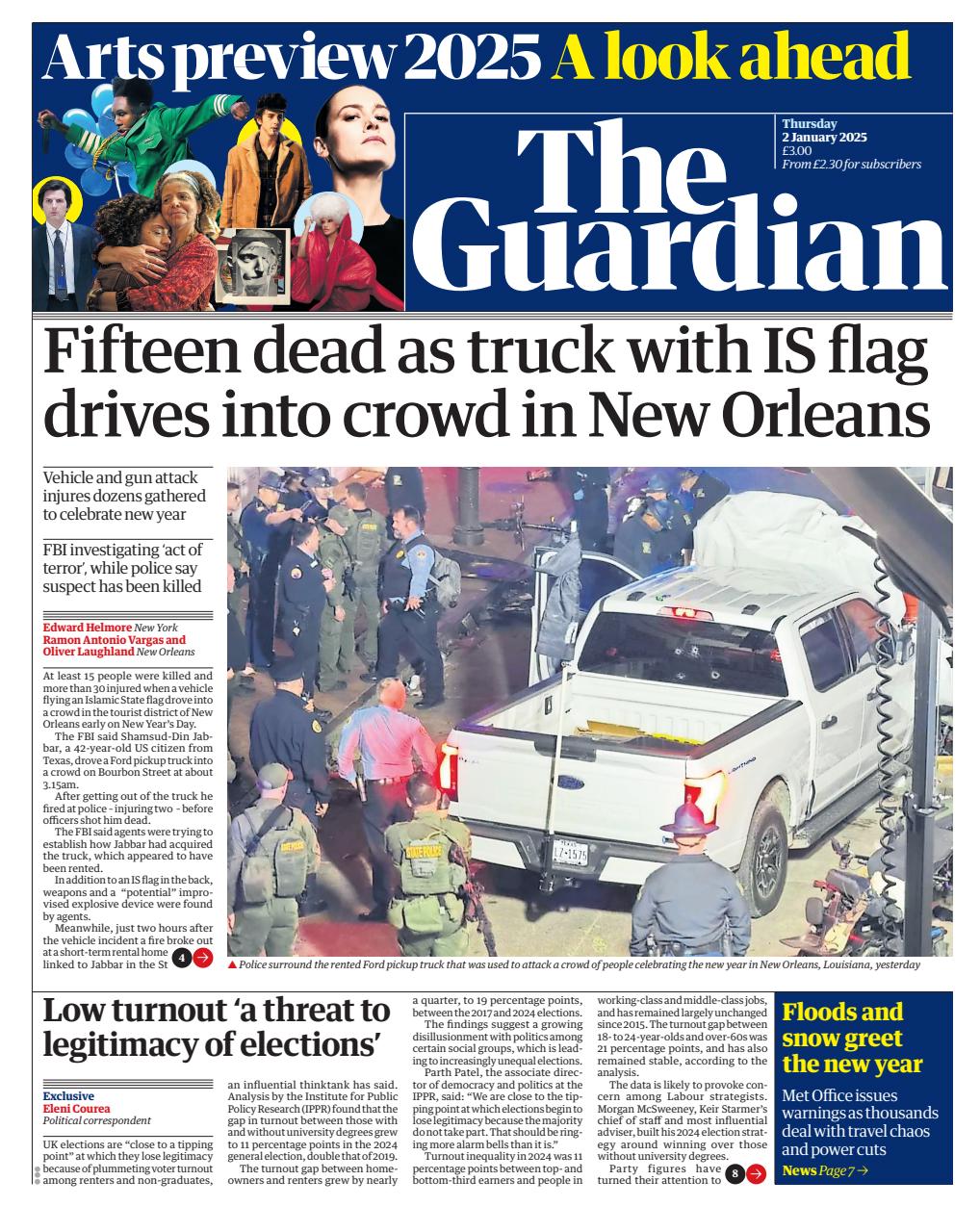 The Guardian Newspaper Preview Pages