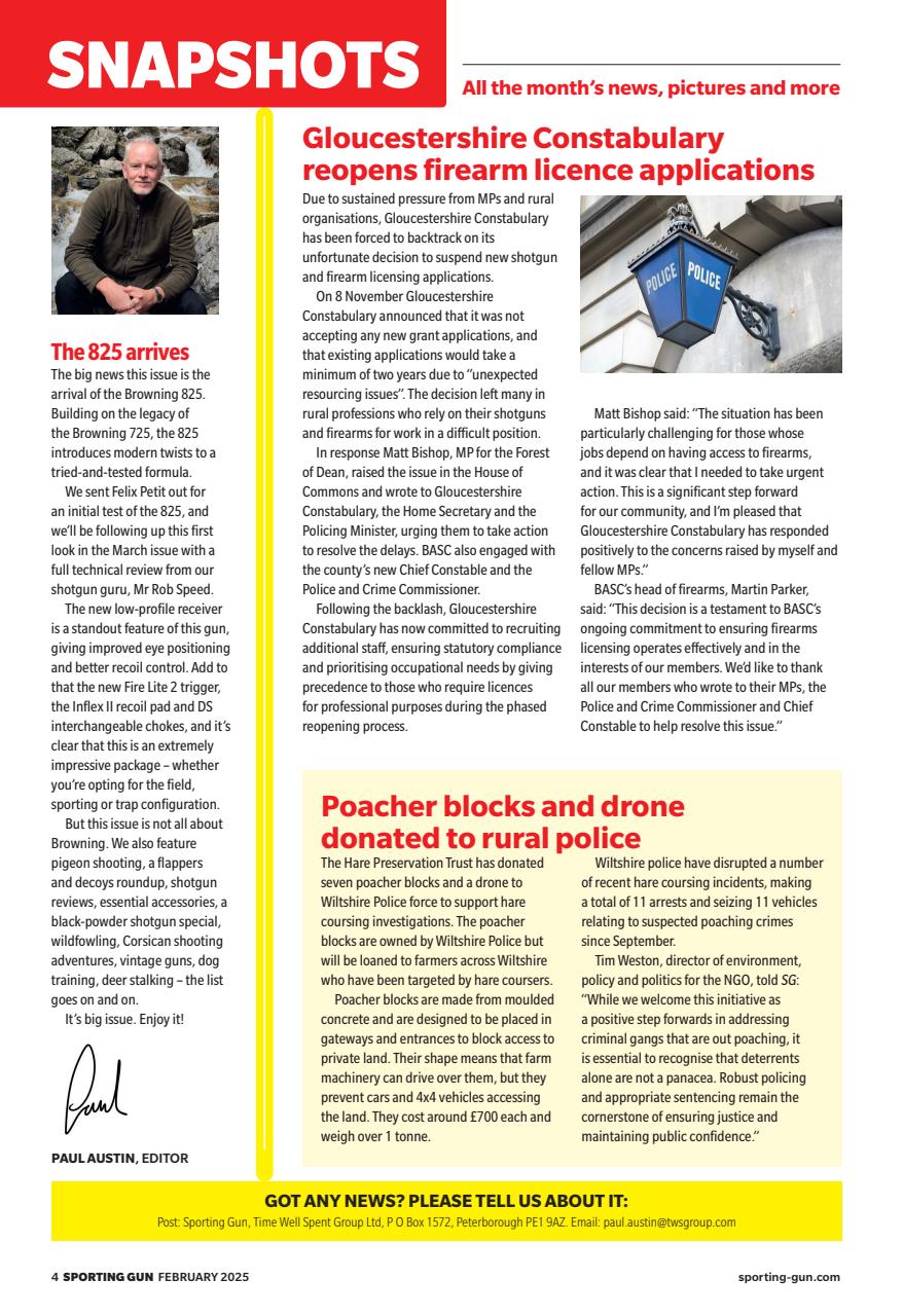 Sporting Gun Preview Pages