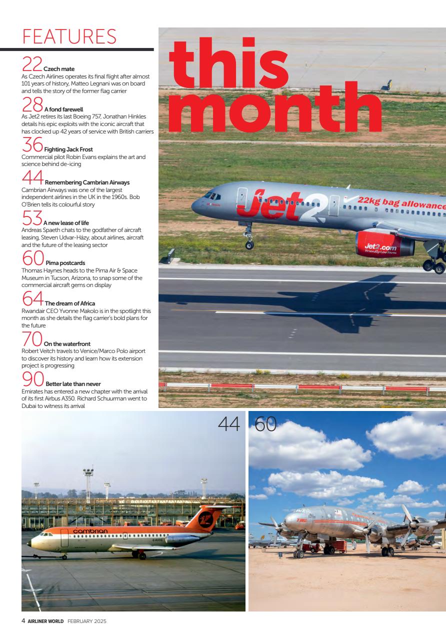 Airliner World Preview Pages