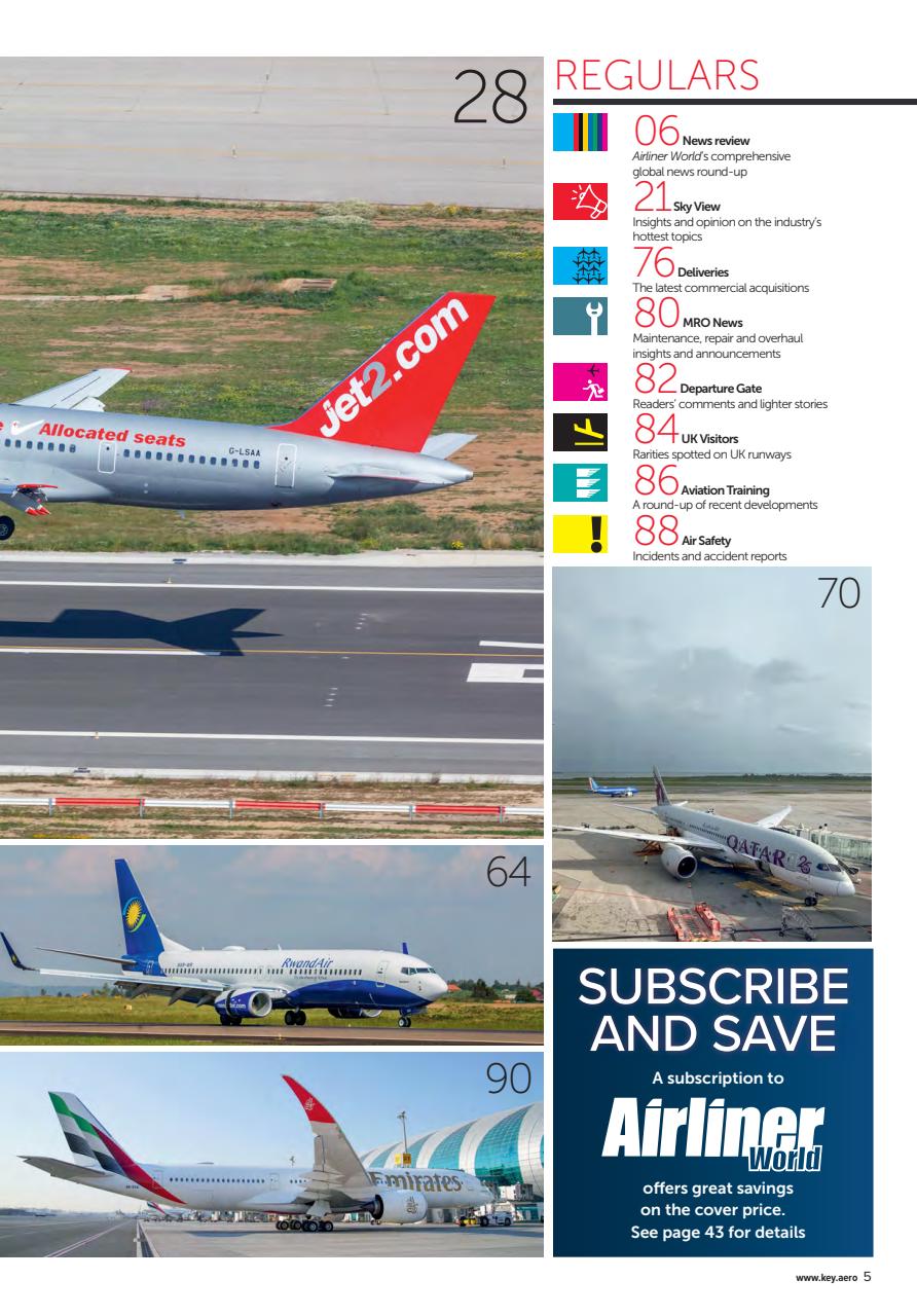 Airliner World Preview Pages