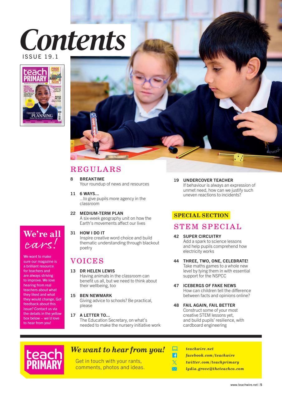 Teach Primary Preview Pages