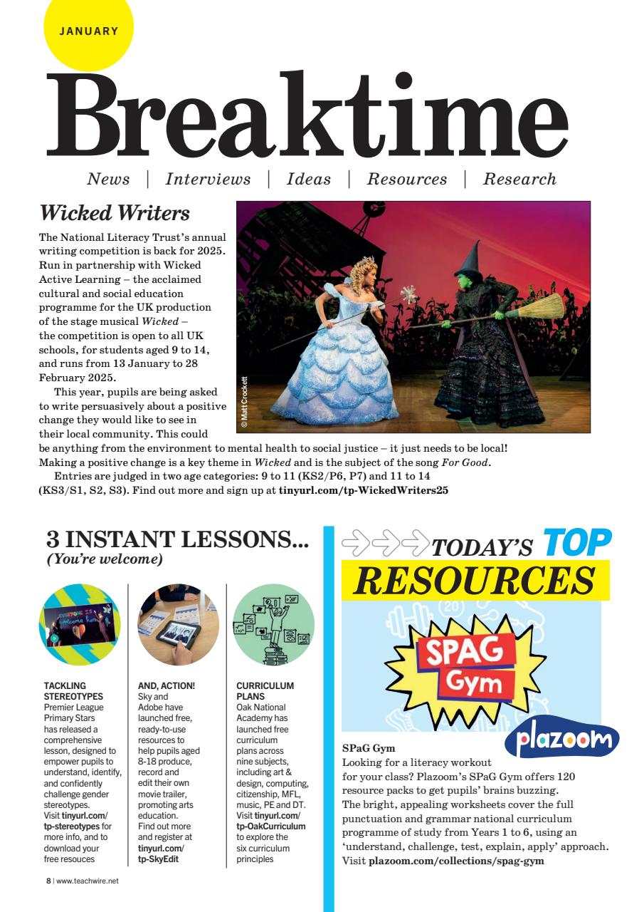 Teach Primary Preview Pages