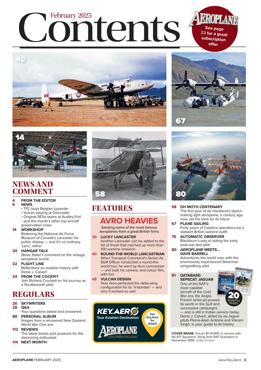 Aeroplane Preview Pages