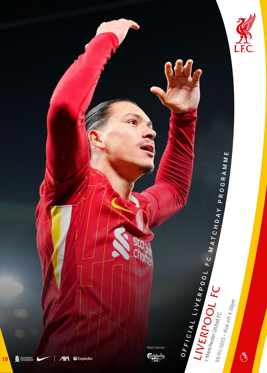 Liverpool FC Programmes Preview Pages