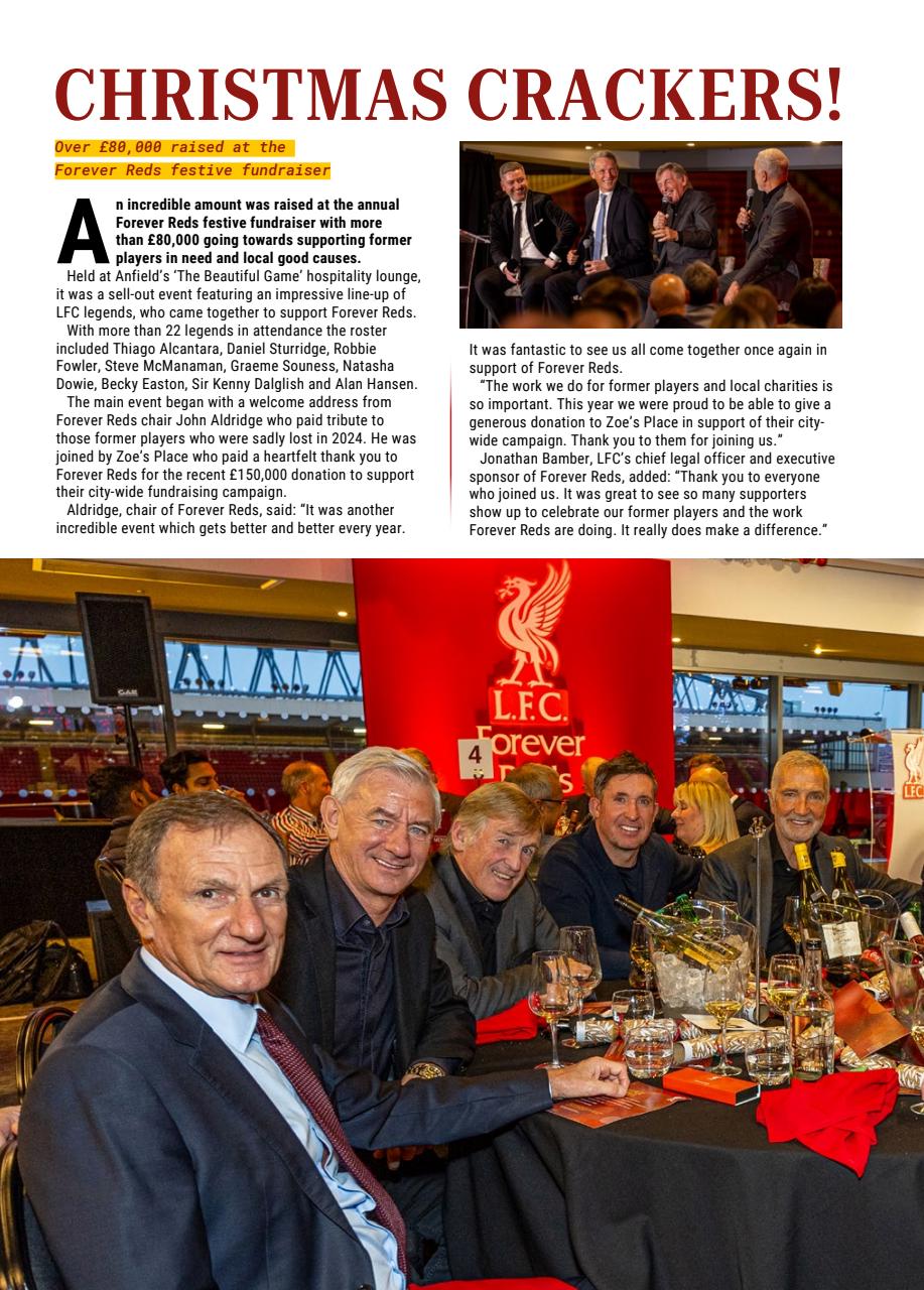 Liverpool FC Programmes Preview Pages