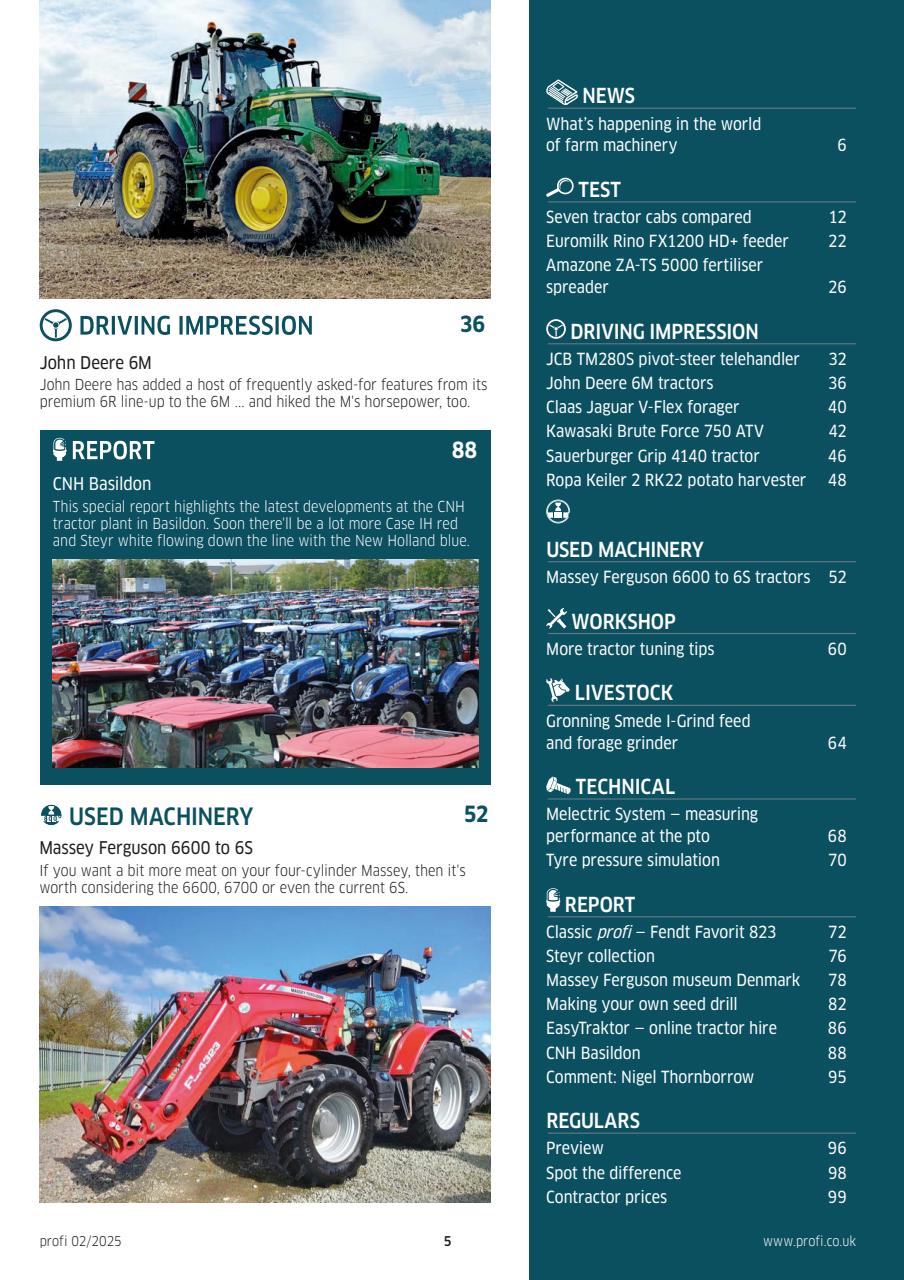 Profi International Preview Pages