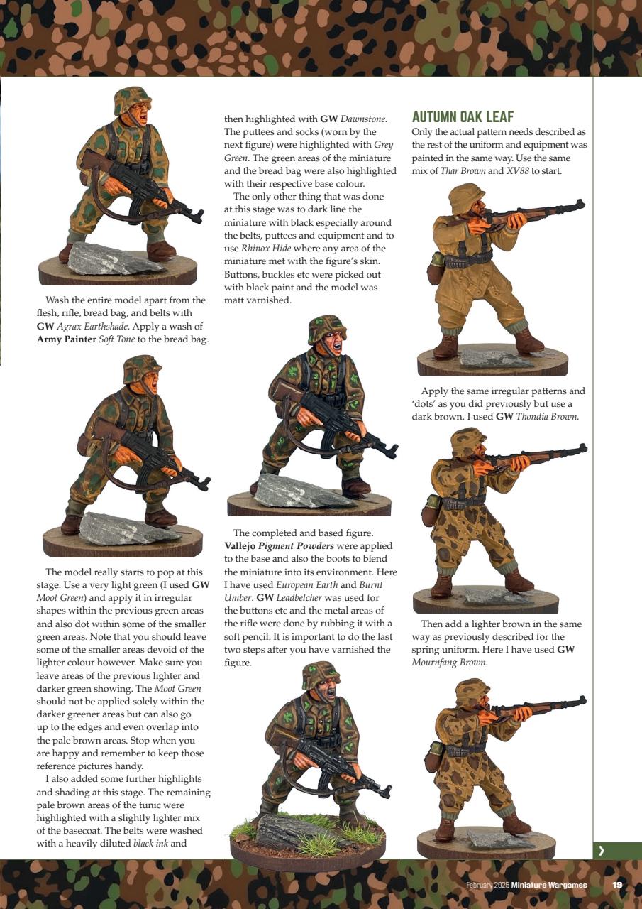 Miniature Wargames Preview Pages