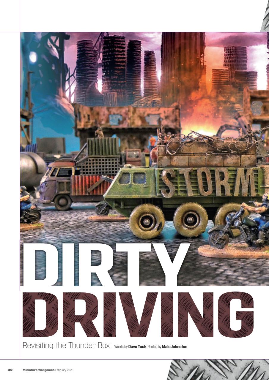 Miniature Wargames Preview Pages