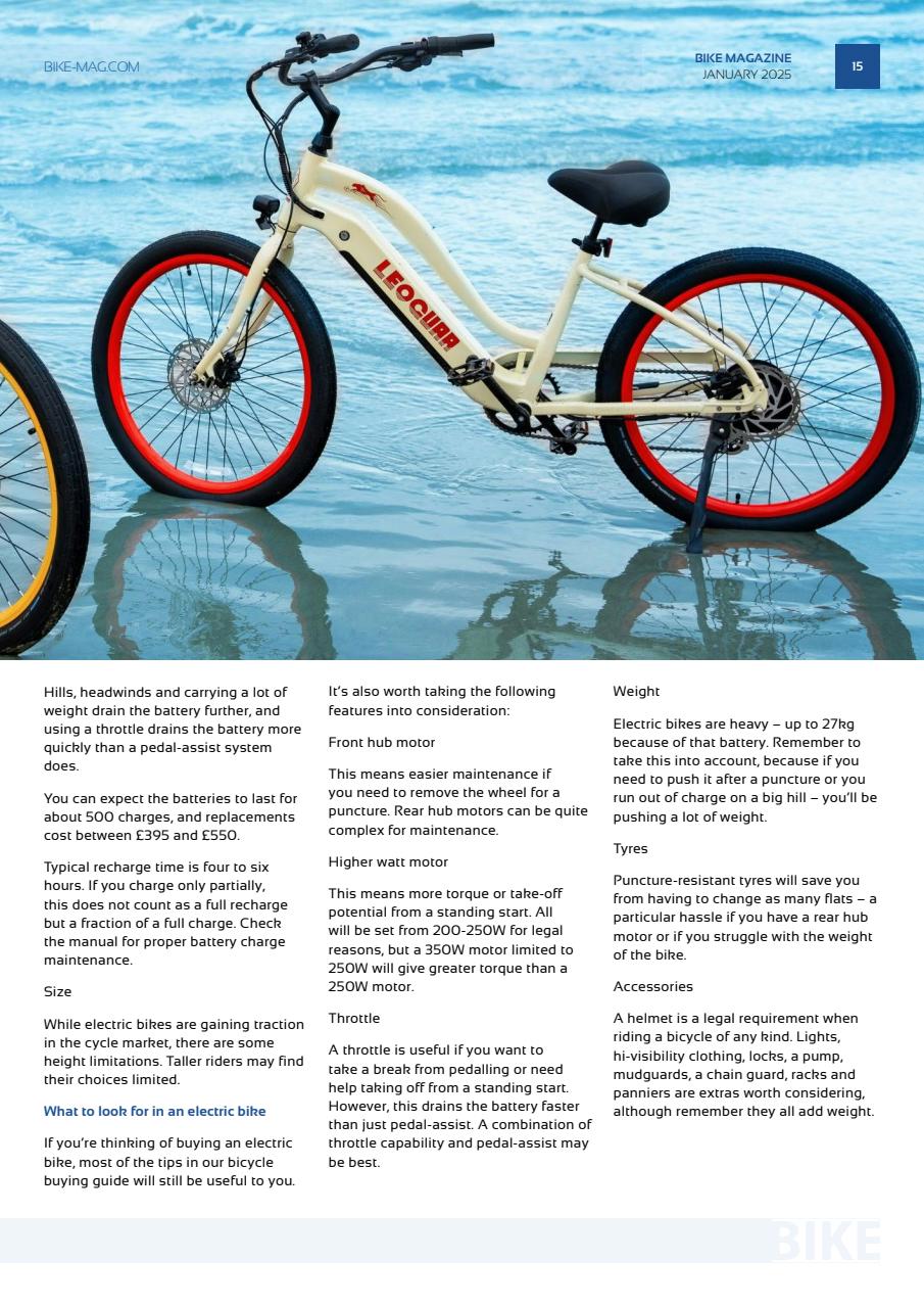 BIKE Magazine Preview Pages