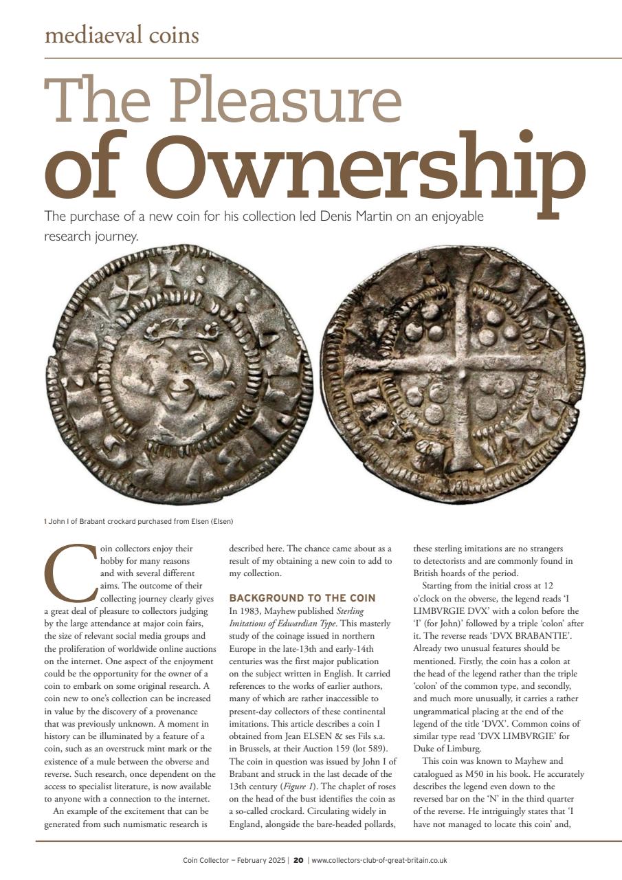 Coin Collector Preview Pages