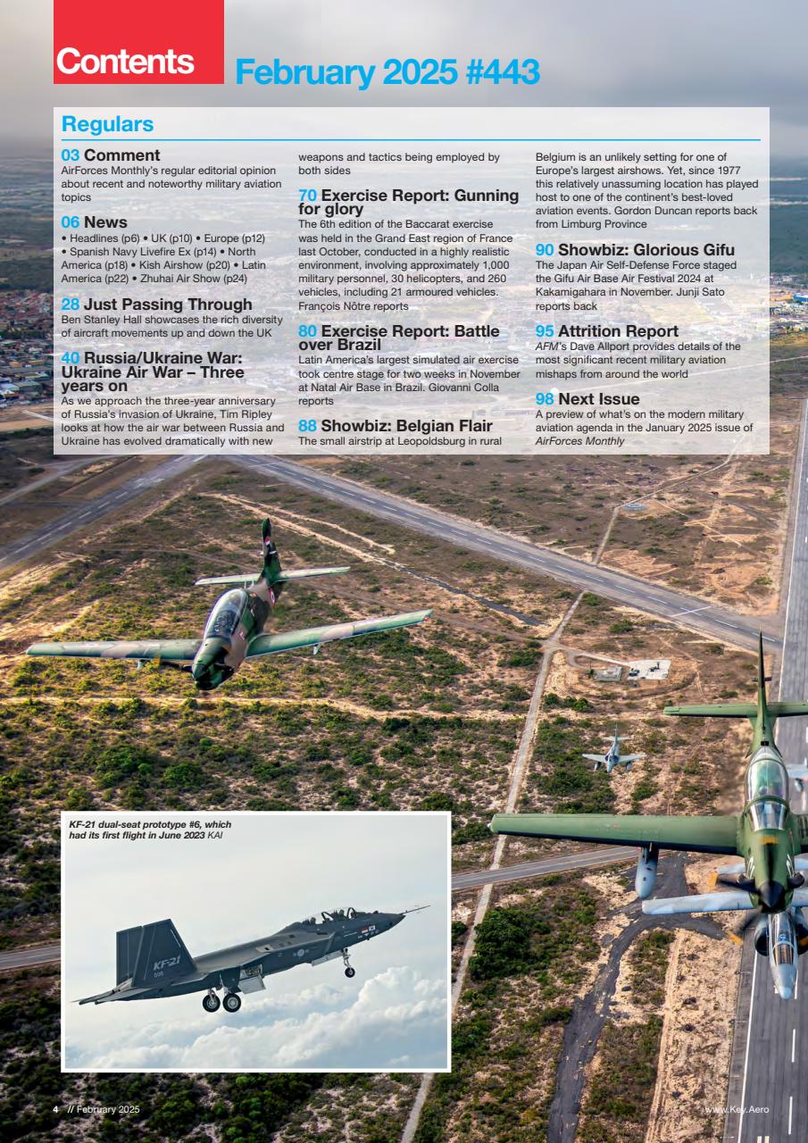 AirForces Monthly Preview Pages