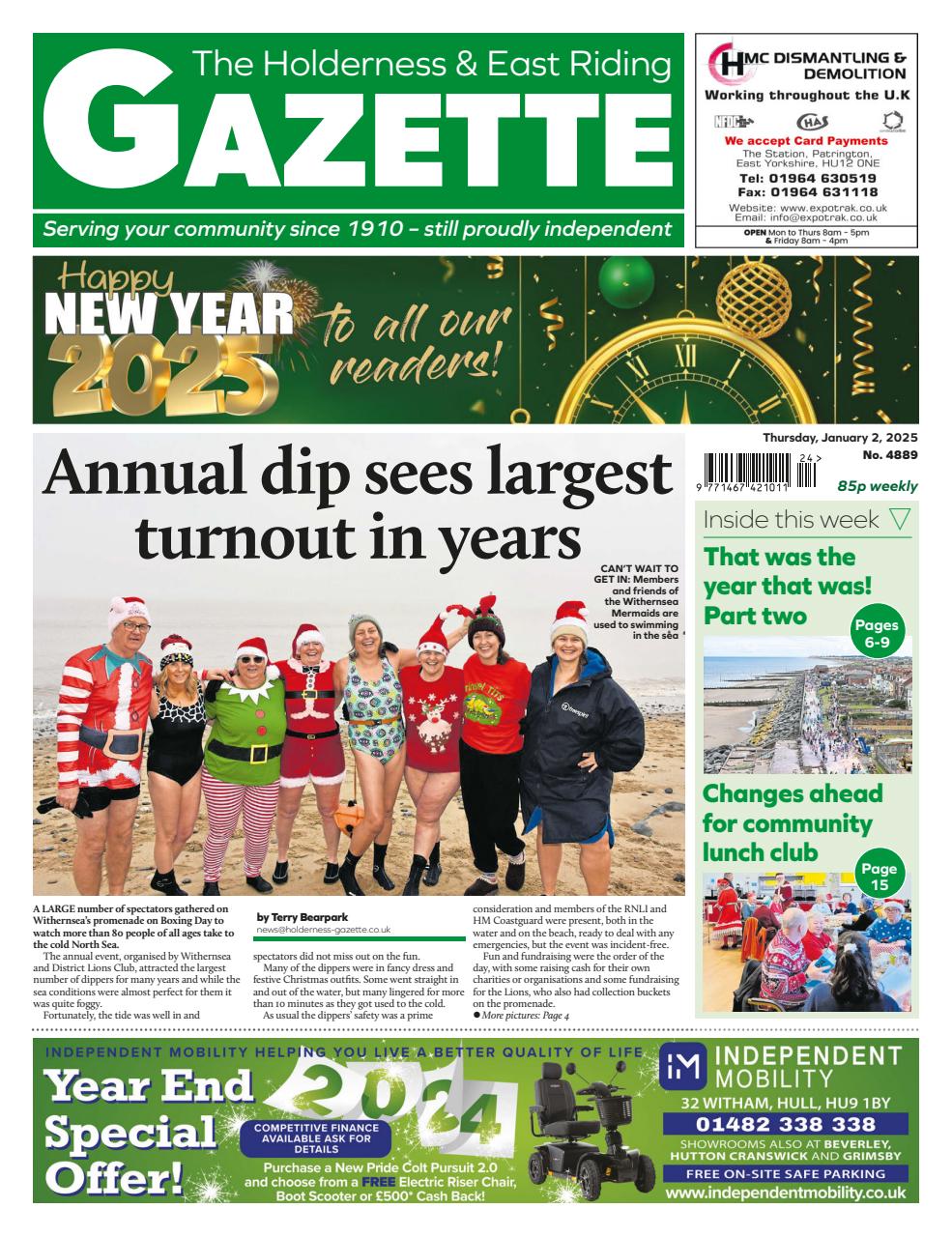 The Holderness & Hornsea Gazette Preview Pages