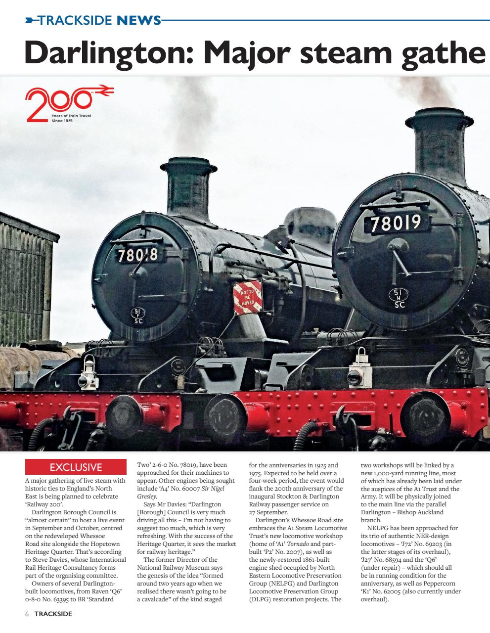 Trackside Preview Pages