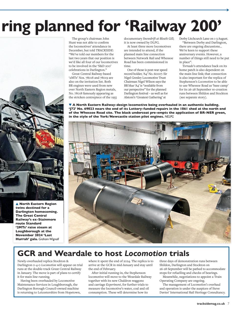 Trackside Preview Pages