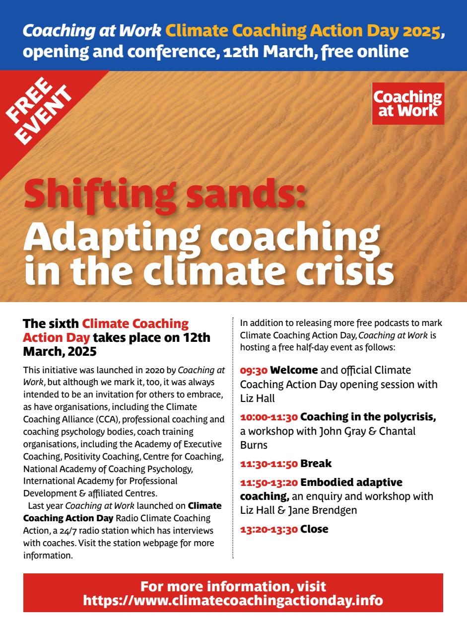 Coaching at Work Preview Pages