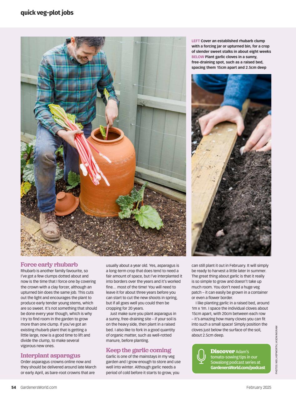 BBC Gardeners’ World Magazine Preview Pages