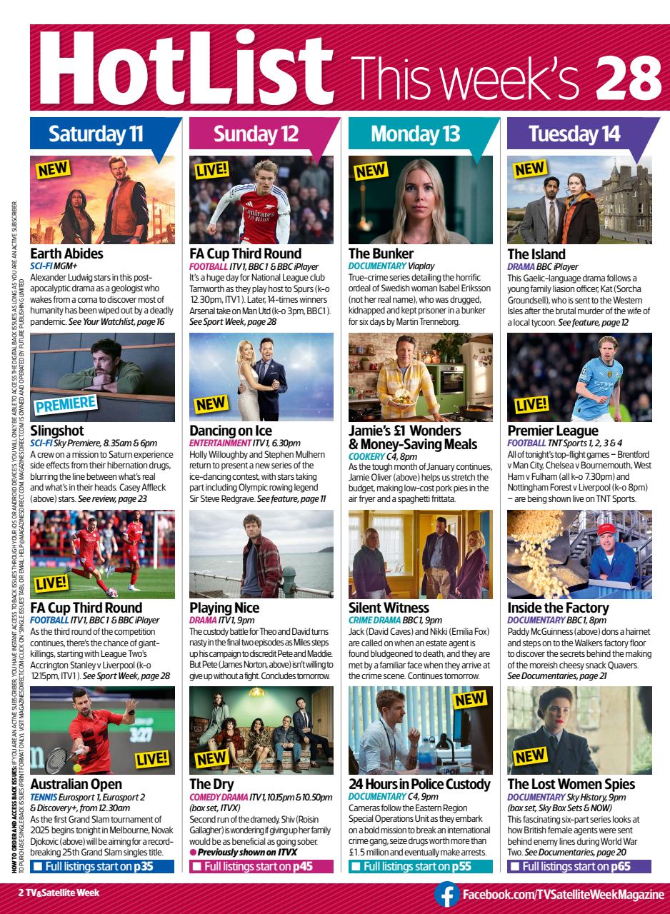 TV & Satellite Week Preview Pages