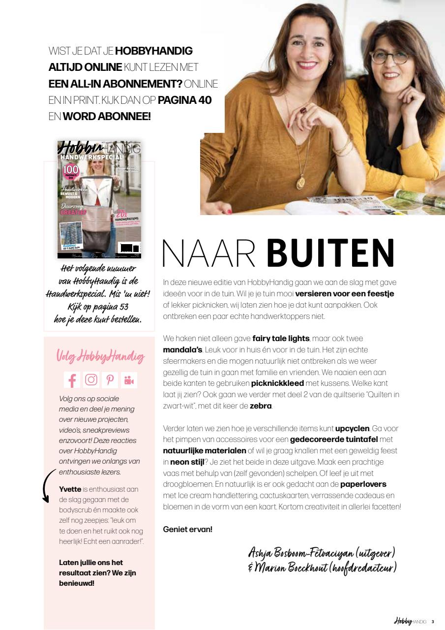 HobbyHandig Preview Pages